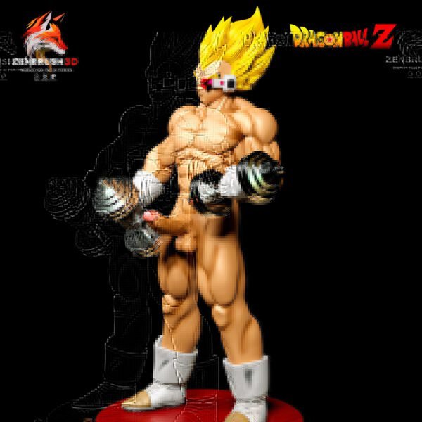 Vegeta Majin Training- Dragon Ball STL 3D PRINTING - Imagen 4